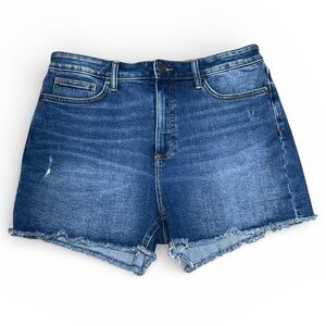 LC Lauren Conrad Dark Blue Jean Shorts Size 14